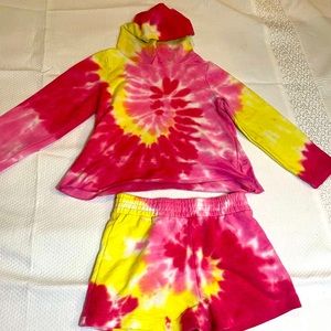 Design History girl’s tie dye set